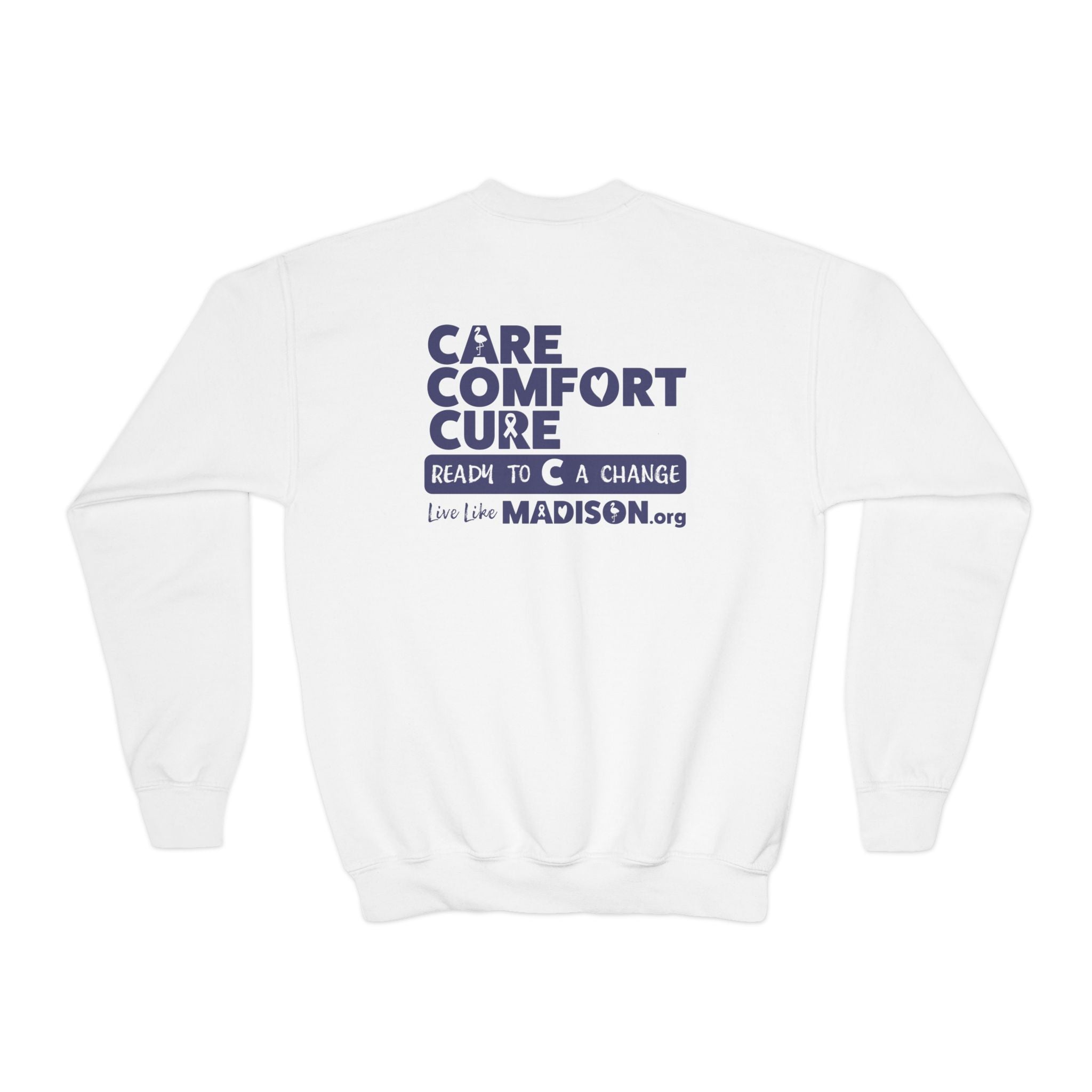 YOUTH Live Like Madison NEW LOGO Crewneck Sweatshirt (multiple colors available)