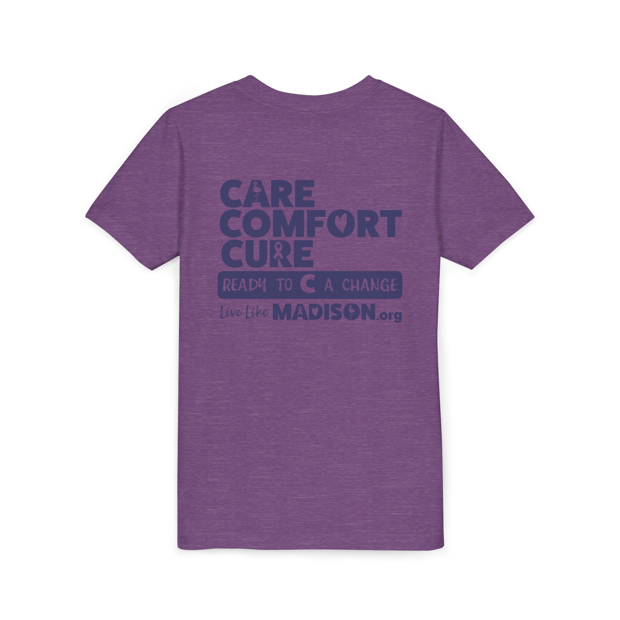 (YOUTH) Live Like Madison NEW LOGO Short Sleeve T-Shirt  (multiple colors available)
