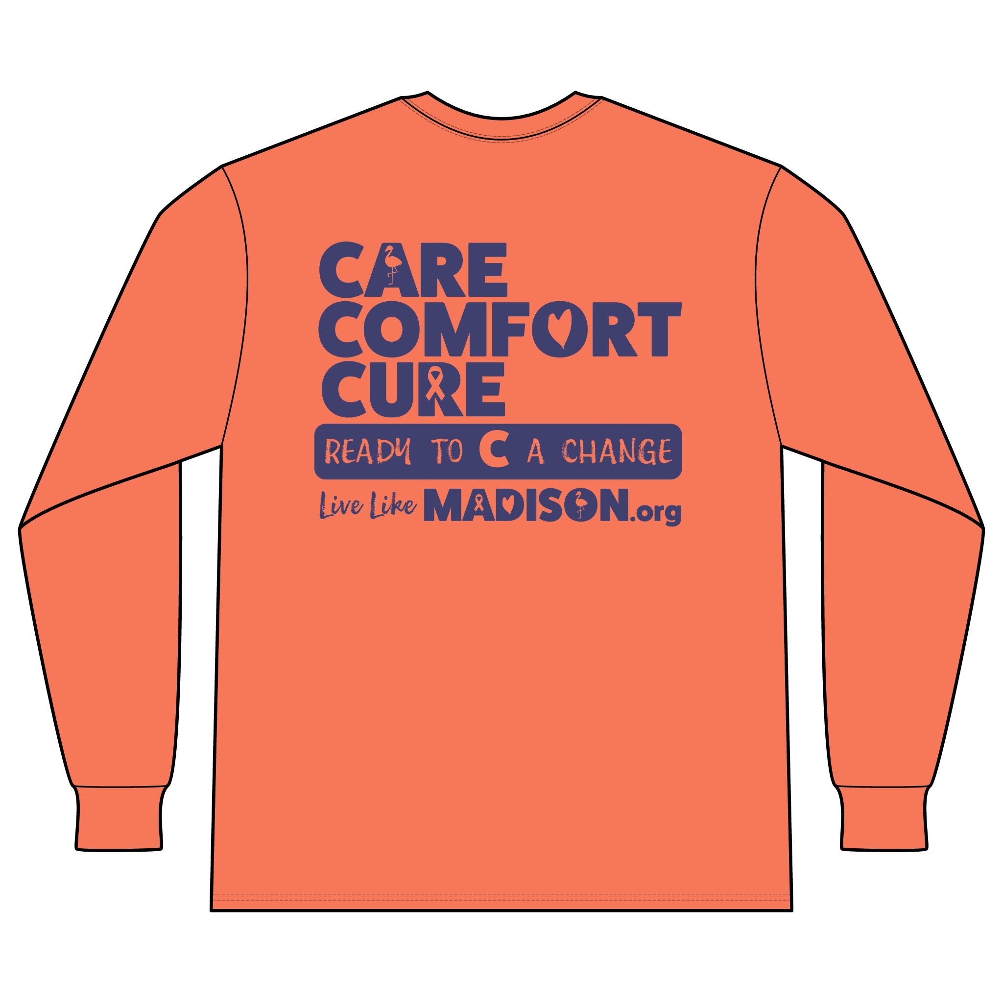 ADULT - Long Sleeve T-Shirt (multiple colors available)