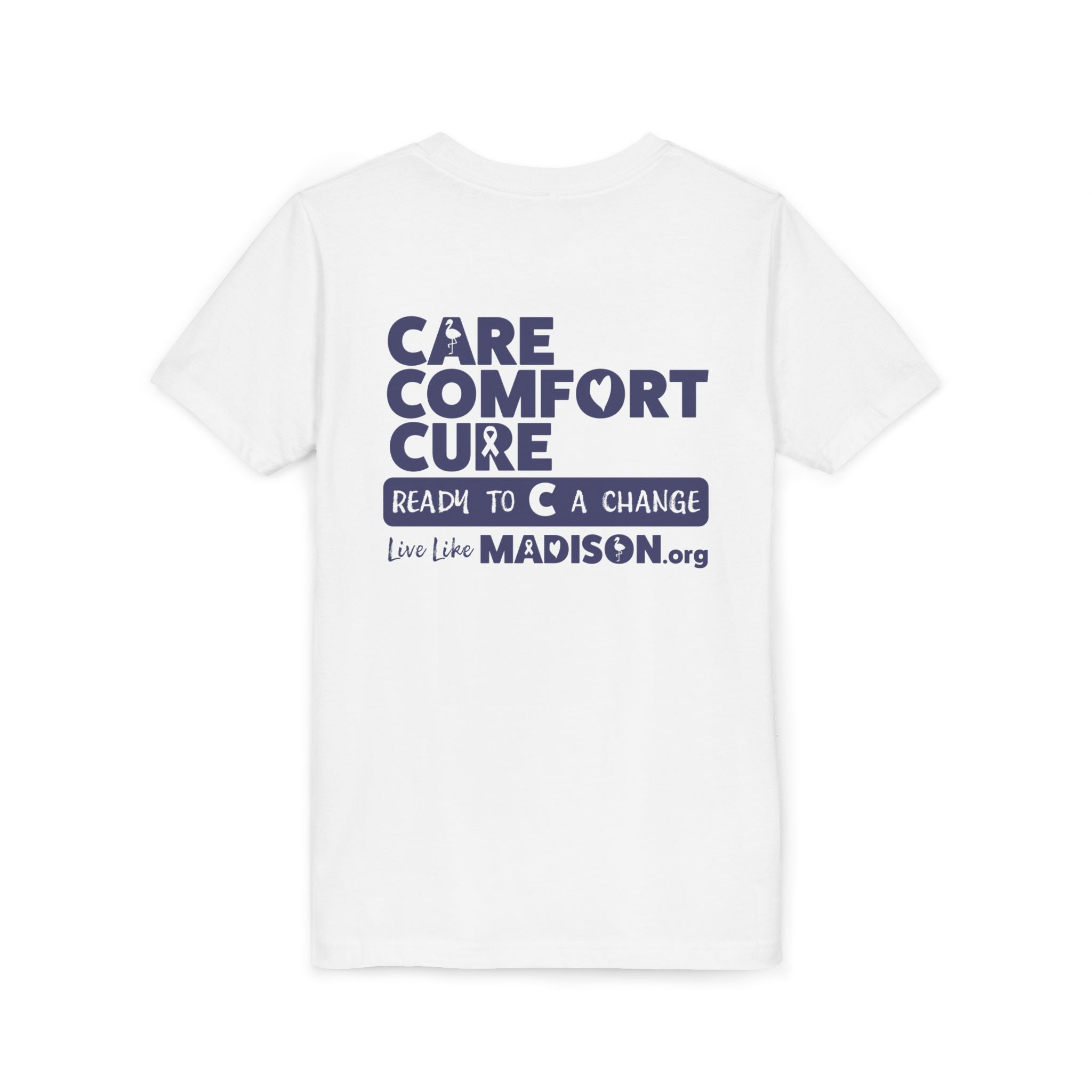 (YOUTH) Live Like Madison NEW LOGO Short Sleeve T-Shirt  (multiple colors available)