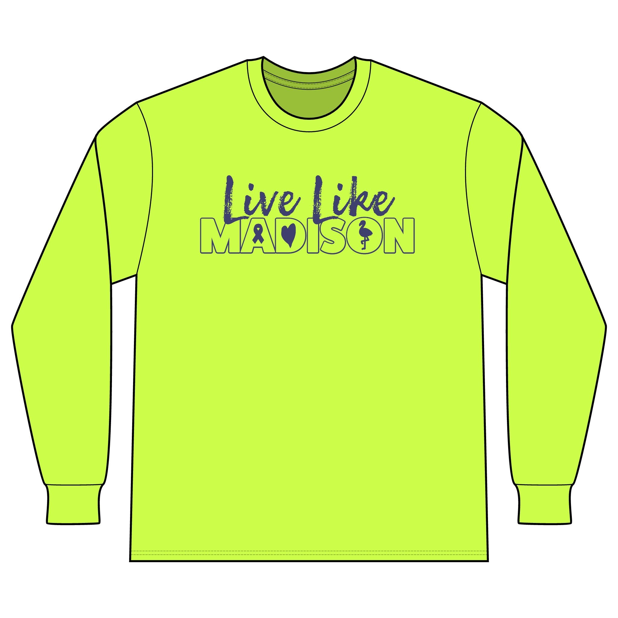 ADULT - Long Sleeve T-Shirt (multiple colors available)