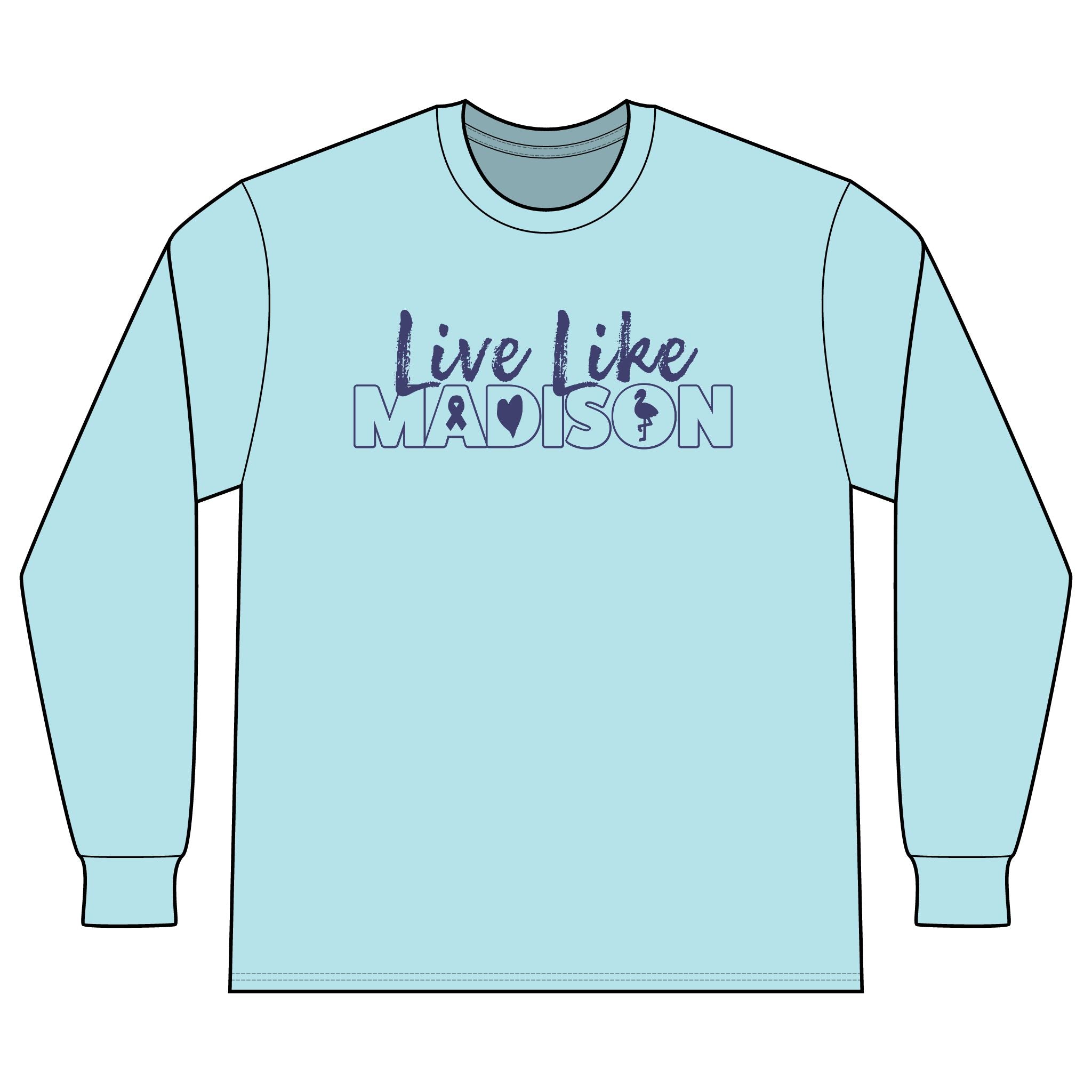 ADULT - Long Sleeve T-Shirt (multiple colors available)