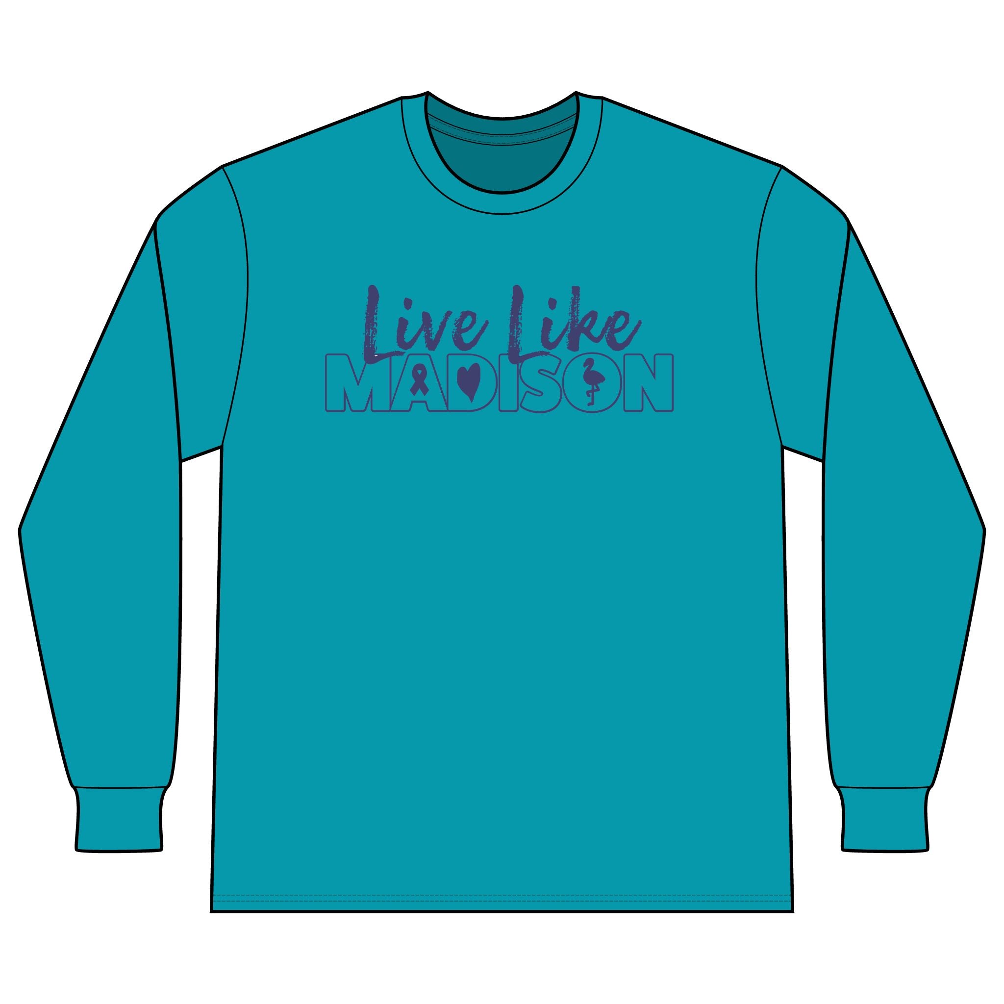 ADULT - Long Sleeve T-Shirt (multiple colors available)