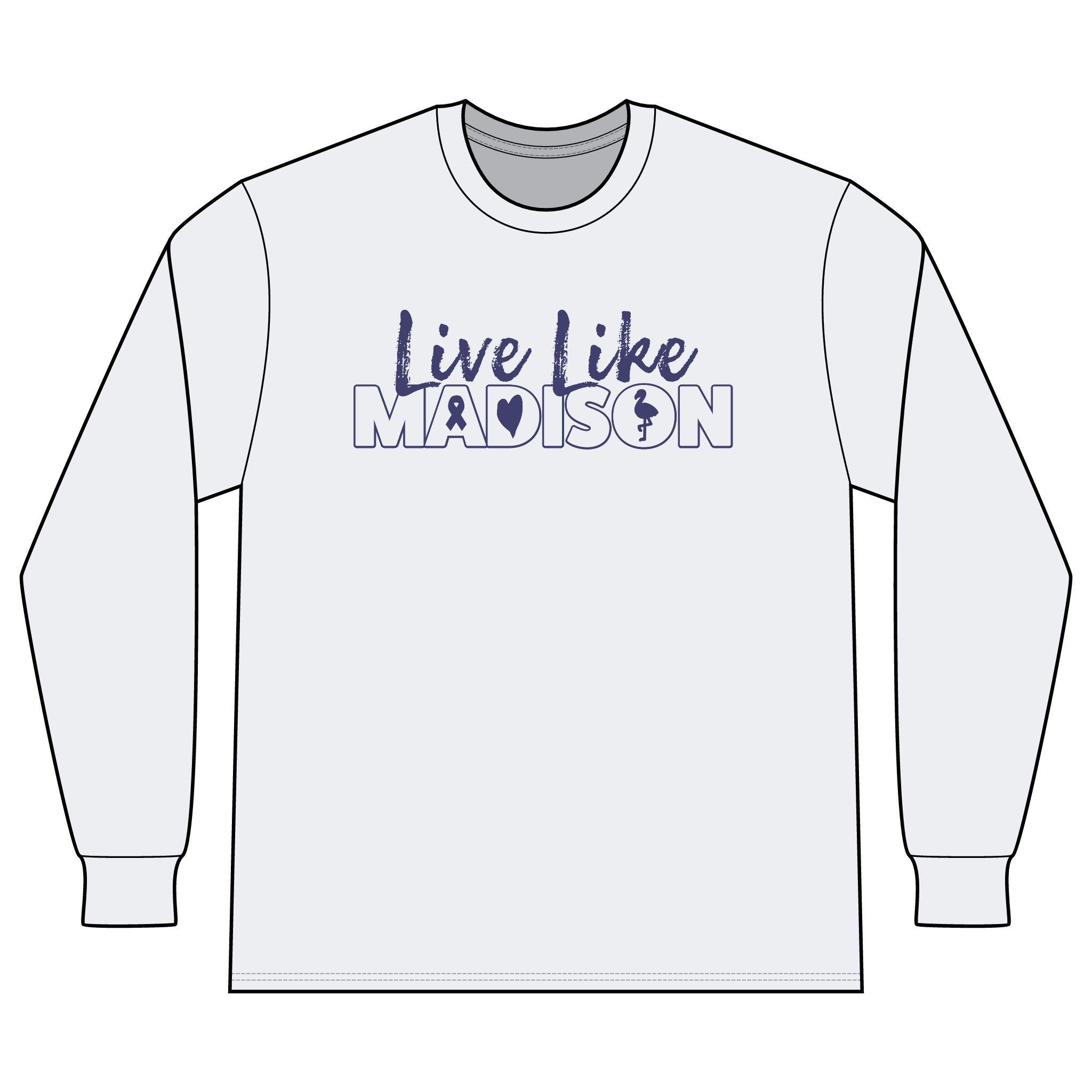 ADULT - Long Sleeve T-Shirt (multiple colors available)