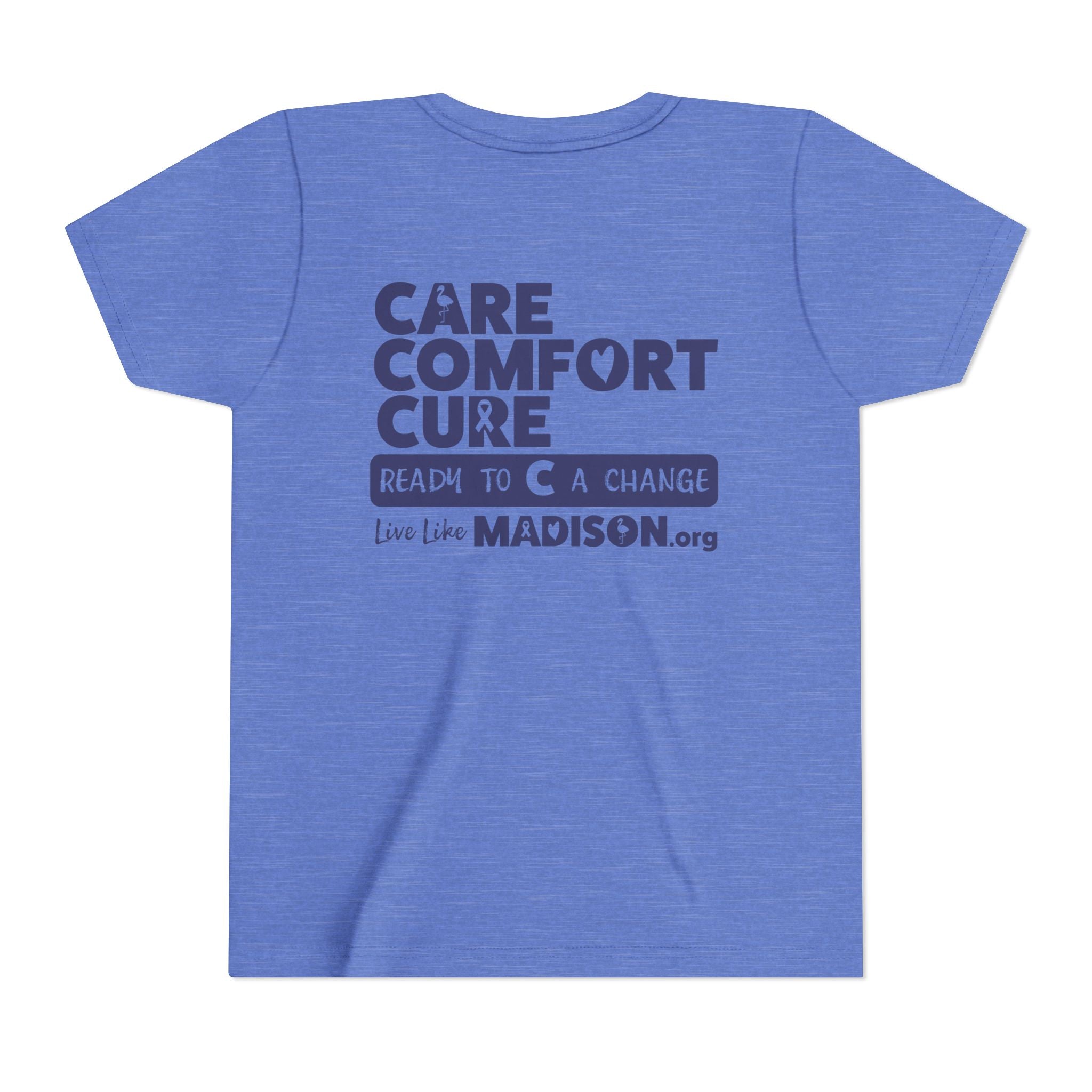 (YOUTH) Live Like Madison NEW LOGO Short Sleeve T-Shirt  (multiple colors available)