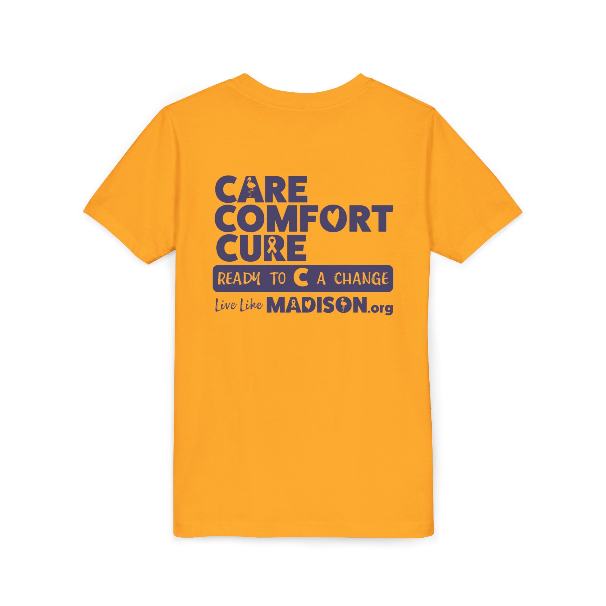 (YOUTH) Live Like Madison NEW LOGO Short Sleeve T-Shirt  (multiple colors available)