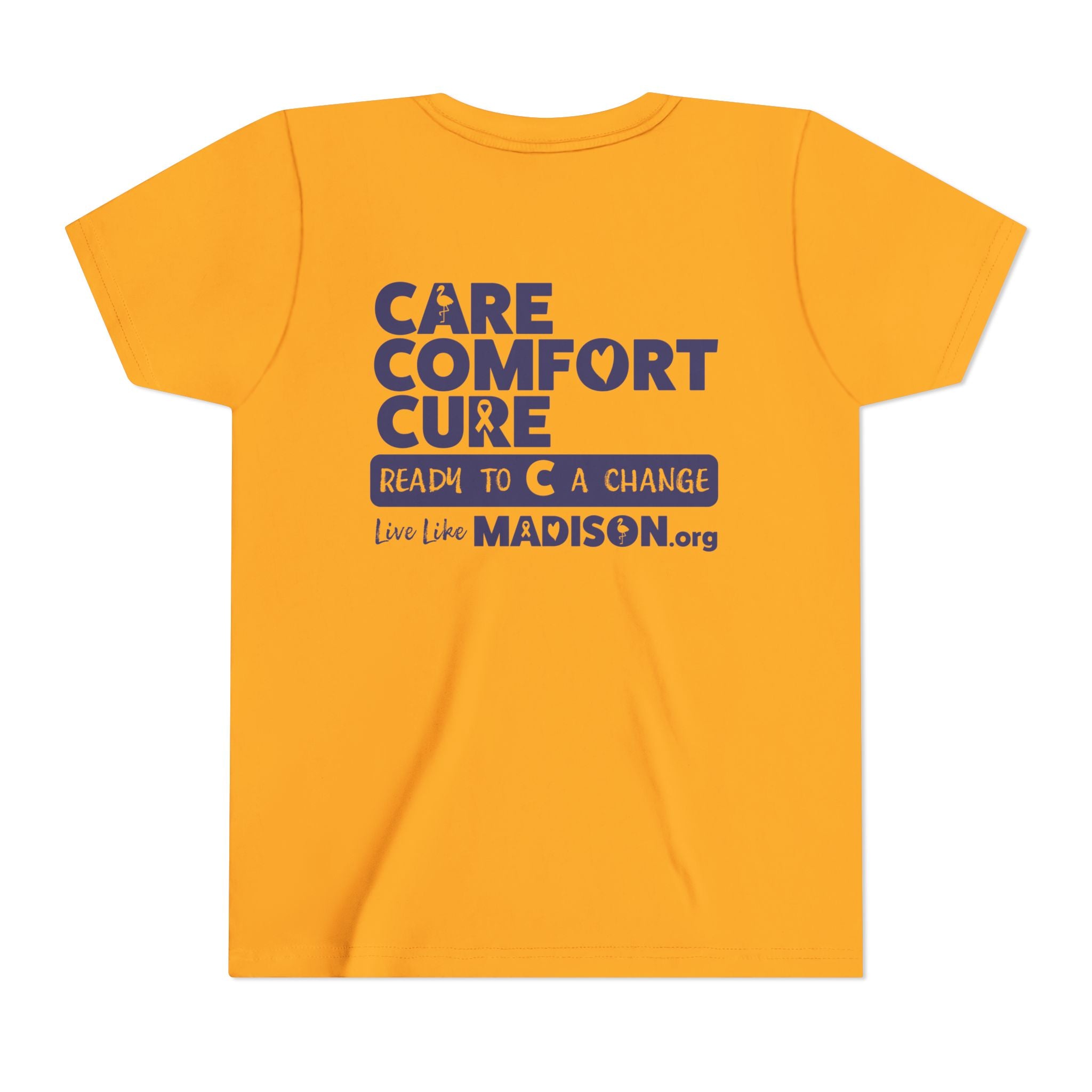 (YOUTH) Live Like Madison NEW LOGO Short Sleeve T-Shirt  (multiple colors available)
