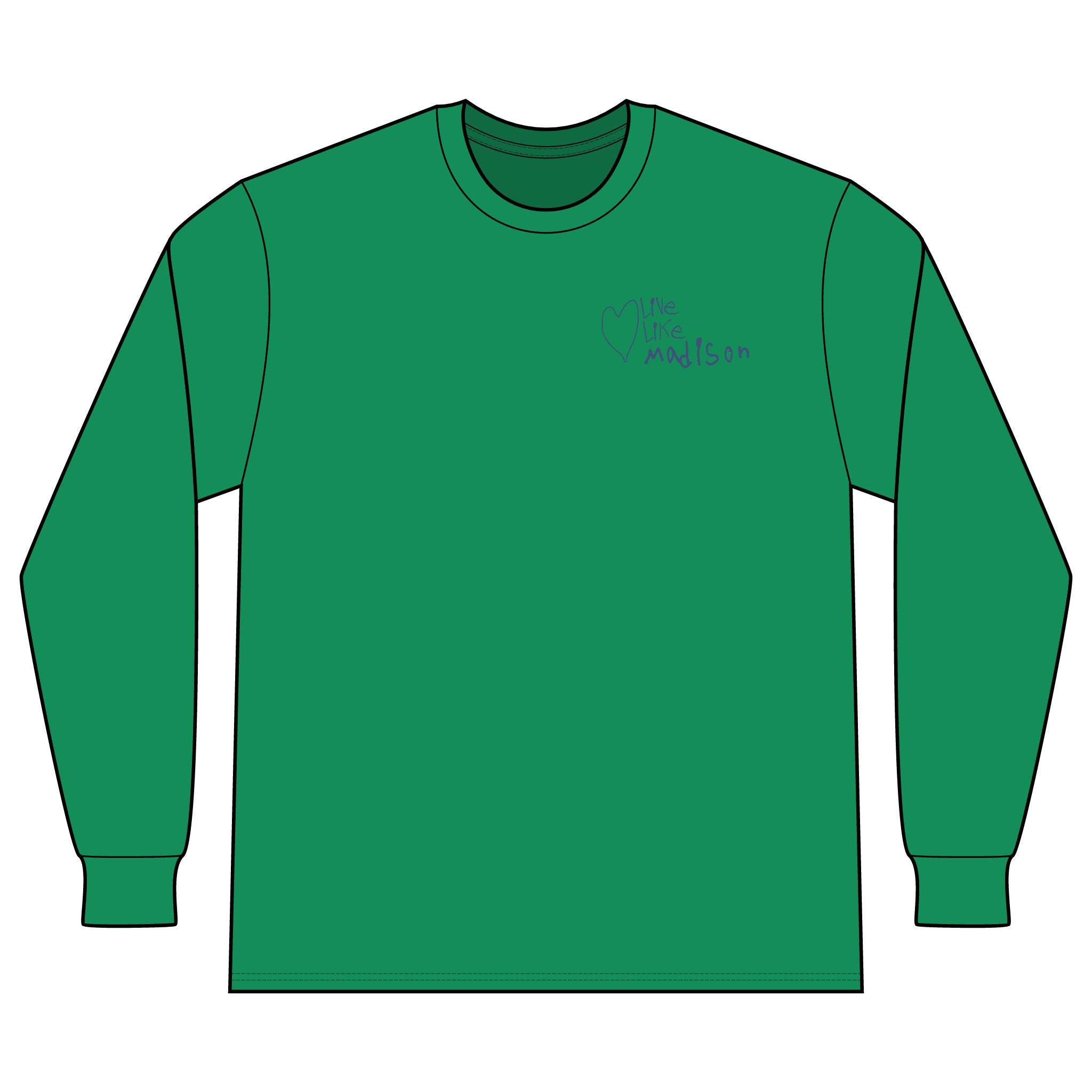 ADULT - LH Leopards Long Sleeve T-Shirt  (multiple colors available)