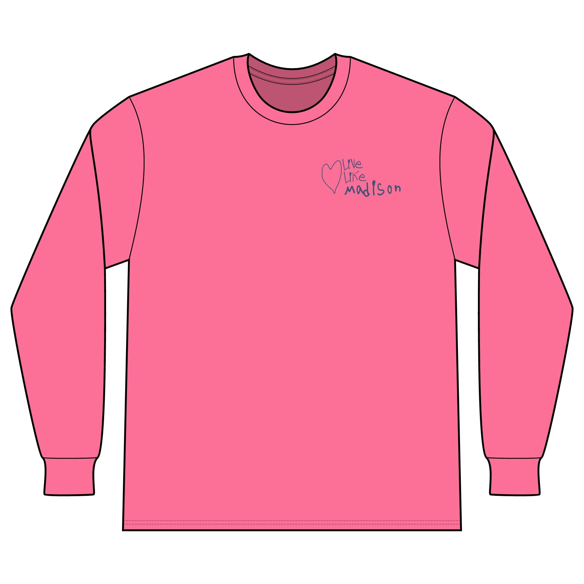 ADULT - LH Leopards Long Sleeve T-Shirt  (multiple colors available)