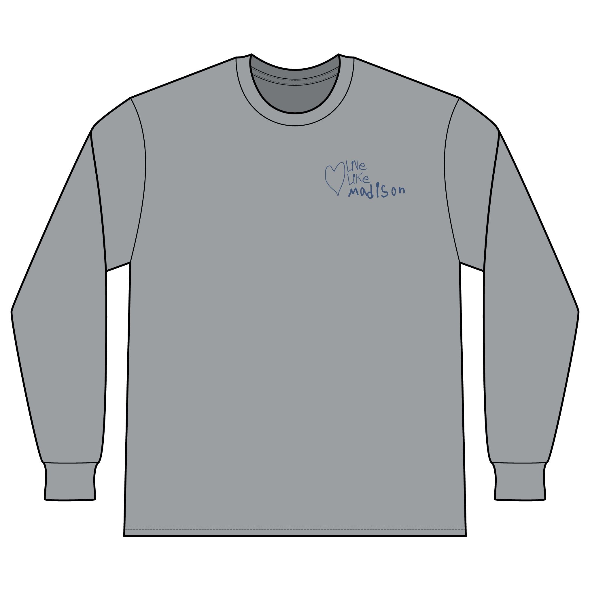 ADULT - LH Leopards Long Sleeve T-Shirt  (multiple colors available)