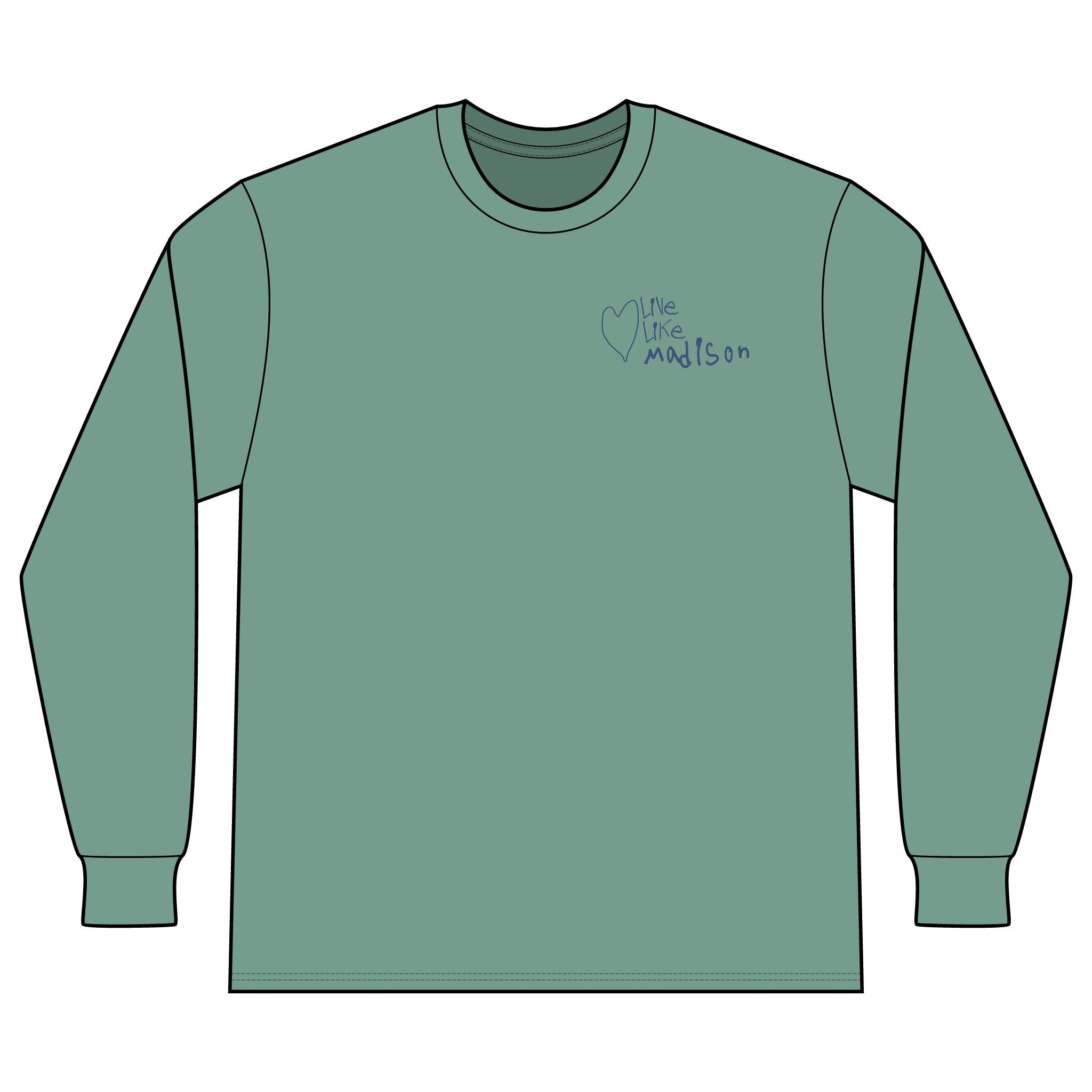 ADULT - LH Leopards Long Sleeve T-Shirt  (multiple colors available)