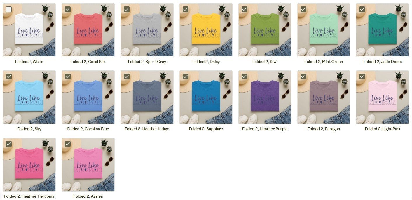 ADULT - Short Sleeve T-Shirt (multiple colors available)