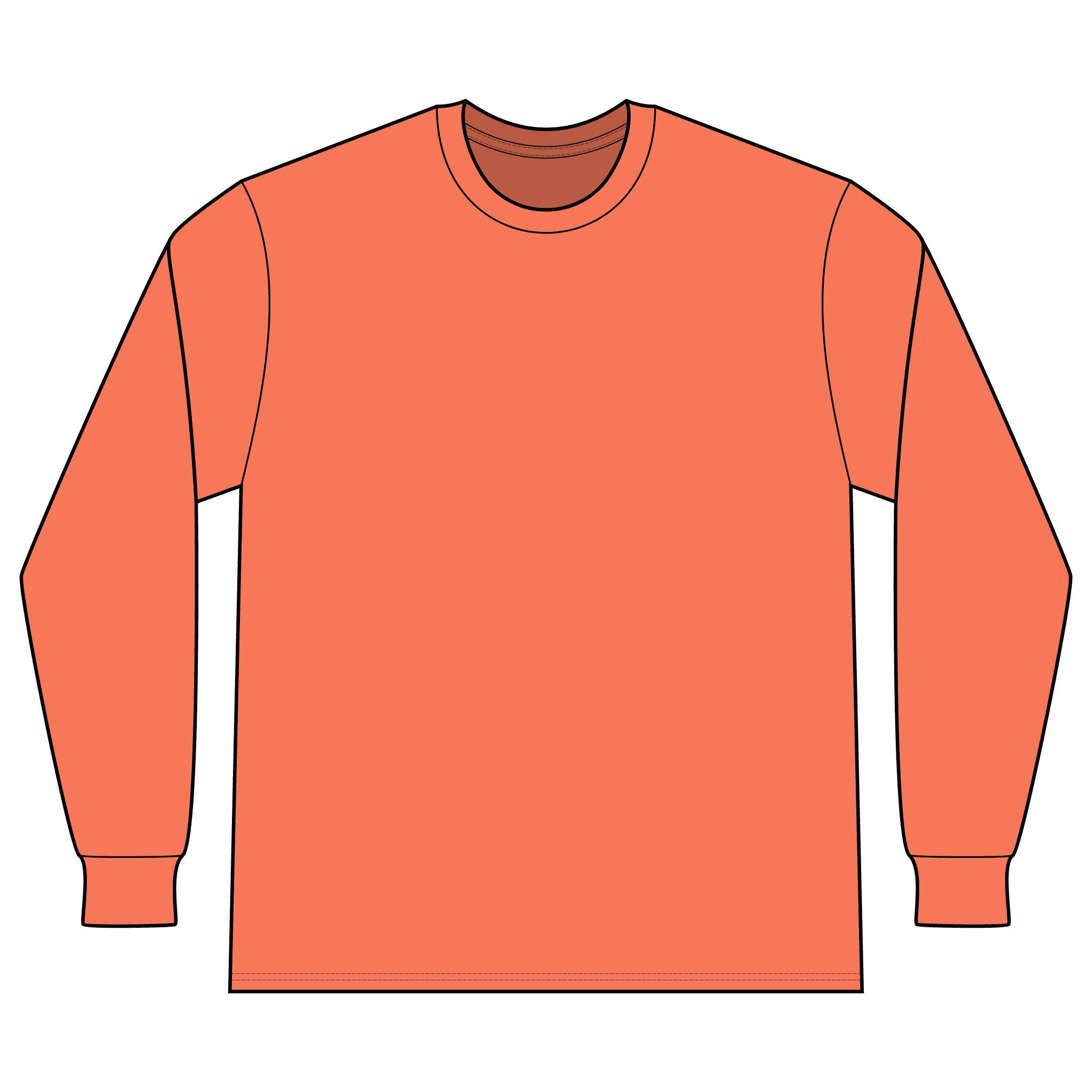 ADULT - LH Leopards Long Sleeve T-Shirt  (multiple colors available)