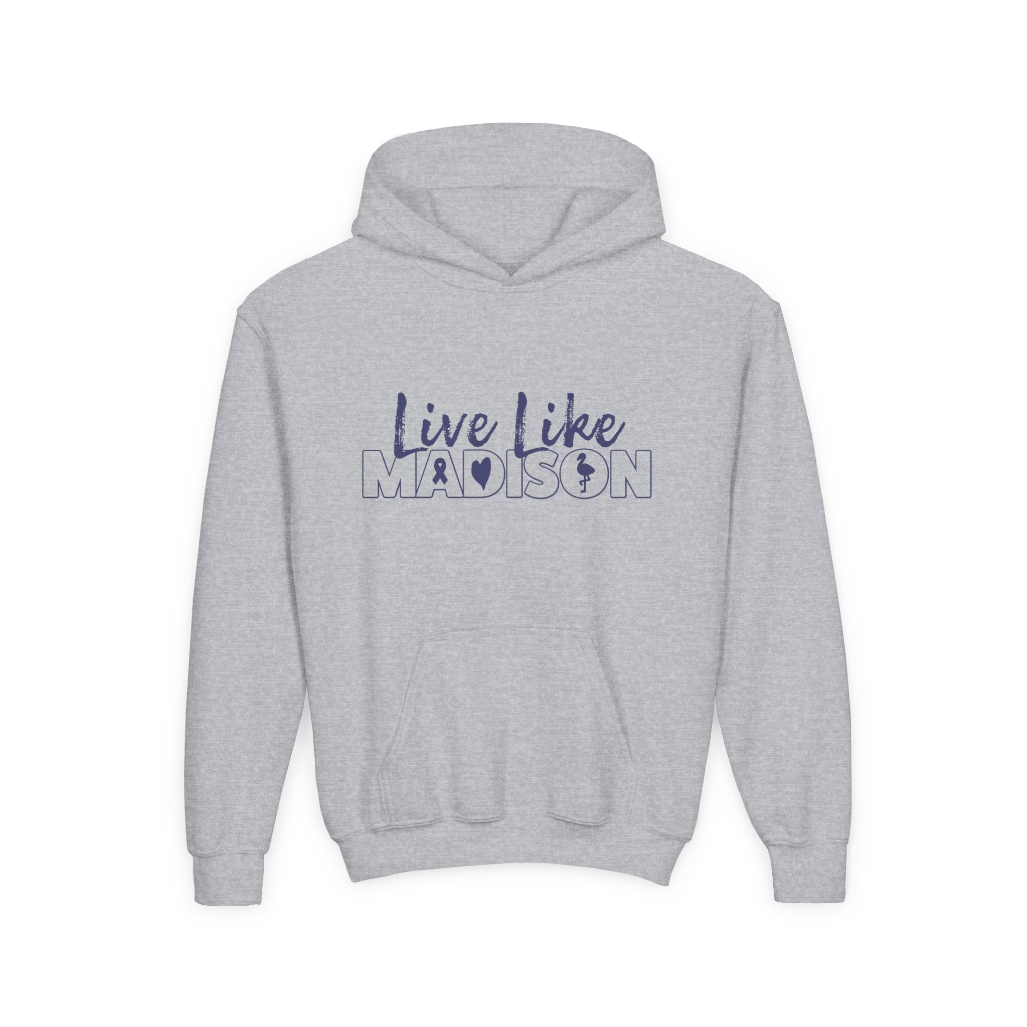 YOUTH Live Like Madison NEW LOGO Hoodie Sweatshirt (multiple colors available)
